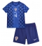 Kroatië Josko Gvardiol #4 Uit tenue Kids WK 2026 Korte Mouwen (+ broek)