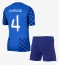 Kroatië Josko Gvardiol #4 Uit tenue Kids WK 2026 Korte Mouwen (+ broek)