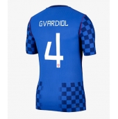 Kroatië Josko Gvardiol #4 Uit tenue WK 2026 Korte Mouwen