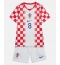 Kroatië Mateo Kovacic #8 Thuis tenue Kids WK 2026 Korte Mouwen (+ broek)