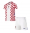 Kroatië Thuis tenue Kids WK 2026 Korte Mouwen (+ broek)