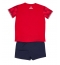 Lille OSC Thuis tenue Kids 2025-26 Korte Mouwen (+ broek)