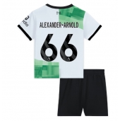 Liverpool Alexander-Arnold #66 Uit tenue Kids 2023-24 Korte Mouwen (+ broek)
