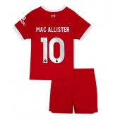 Liverpool Alexis Mac Allister #10 Thuis tenue Kids 2023-24 Korte Mouwen (+ broek)