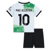Liverpool Alexis Mac Allister #10 Uit tenue Kids 2023-24 Korte Mouwen (+ broek)