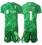 Liverpool Alisson Becker #1 Keeper Uit tenue Kids 2024-25 Korte Mouwen (+ broek)