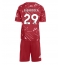 Liverpool Bradley Barcola #29 Thuis tenue Kids 2026-27 Korte Mouwen (+ broek)