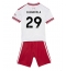 Liverpool Bradley Barcola #29 Uit tenue Kids 2026-27 Korte Mouwen (+ broek)