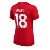 Liverpool Cody Gakpo #18 Thuis tenue Dames 2023-24 Korte Mouwen