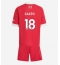 Liverpool Cody Gakpo #18 Thuis tenue Kids 2025-26 Korte Mouwen (+ broek)