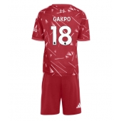 Liverpool Cody Gakpo #18 Thuis tenue Kids 2026-27 Korte Mouwen (+ broek)