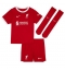 Liverpool Diogo Jota #20 Thuis tenue Kids 2023-24 Korte Mouwen (+ broek)