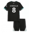 Liverpool Dominik Szoboszlai #8 Uit tenue Kids 2024-25 Korte Mouwen (+ broek)