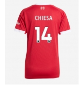 Liverpool Federico Chiesa #14 Thuis tenue Dames 2025-26 Korte Mouwen