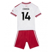 Liverpool Federico Chiesa #14 Uit tenue Kids 2026-27 Korte Mouwen (+ broek)