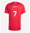 Liverpool Florian Wirtz #7 Thuis tenue 2025-26 Korte Mouwen
