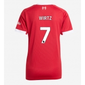 Liverpool Florian Wirtz #7 Thuis tenue Dames 2025-26 Korte Mouwen