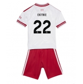 Liverpool Hugo Ekitike #22 Uit tenue Kids 2026-27 Korte Mouwen (+ broek)