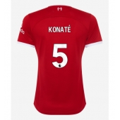 Liverpool Ibrahima Konate #5 Thuis tenue Dames 2023-24 Korte Mouwen