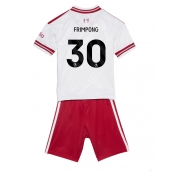 Liverpool Jeremie Frimpong #30 Uit tenue Kids 2026-27 Korte Mouwen (+ broek)
