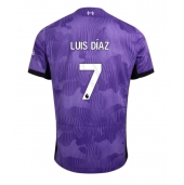 Liverpool Luis Diaz #7 Derde tenue 2023-24 Korte Mouwen