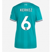 Liverpool Milos Kerkez #6 Derde tenue Dames 2025-26 Korte Mouwen