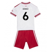Liverpool Milos Kerkez #6 Uit tenue Kids 2026-27 Korte Mouwen (+ broek)