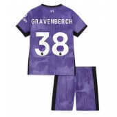 Liverpool Ryan Gravenberch #38 Derde tenue Kids 2023-24 Korte Mouwen (+ broek)