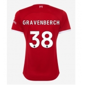 Liverpool Ryan Gravenberch #38 Thuis tenue Dames 2023-24 Korte Mouwen