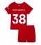 Liverpool Ryan Gravenberch #38 Thuis tenue Kids 2023-24 Korte Mouwen (+ broek)