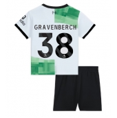 Liverpool Ryan Gravenberch #38 Uit tenue Kids 2023-24 Korte Mouwen (+ broek)