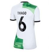 Liverpool Thiago Alcantara #6 Uit tenue Dames 2023-24 Korte Mouwen