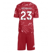 Liverpool Victor Munoz #23 Thuis tenue Kids 2026-27 Korte Mouwen (+ broek)