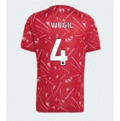 Liverpool Virgil van Dijk #4 Thuis tenue 2026-27 Korte Mouwen