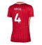 Liverpool Virgil van Dijk #4 Thuis tenue Dames 2024-25 Korte Mouwen