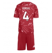 Liverpool Virgil van Dijk #4 Thuis tenue Kids 2026-27 Korte Mouwen (+ broek)