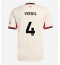 Liverpool Virgil van Dijk #4 Uit tenue 2025-26 Korte Mouwen