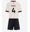 Liverpool Virgil van Dijk #4 Uit tenue Kids 2025-26 Korte Mouwen (+ broek)