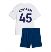 Manchester City Abdukodir Khusanov #45 Derde tenue Kids 2026-27 Korte Mouwen (+ broek)