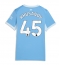 Manchester City Abdukodir Khusanov #45 Thuis tenue Dames 2026-27 Korte Mouwen