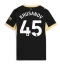 Manchester City Abdukodir Khusanov #45 Uit tenue Dames 2026-27 Korte Mouwen