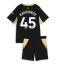Manchester City Abdukodir Khusanov #45 Uit tenue Kids 2026-27 Korte Mouwen (+ broek)