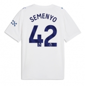 Manchester City Antoine Semenyo #42 Derde tenue 2026-27 Korte Mouwen
