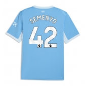 Manchester City Antoine Semenyo #42 Thuis tenue 2026-27 Korte Mouwen
