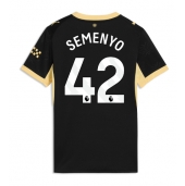 Manchester City Antoine Semenyo #42 Uit tenue Dames 2026-27 Korte Mouwen