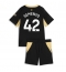 Manchester City Antoine Semenyo #42 Uit tenue Kids 2026-27 Korte Mouwen (+ broek)