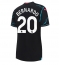 Manchester City Bernardo Silva #20 Derde tenue Dames 2023-24 Korte Mouwen