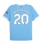 Manchester City Bernardo Silva #20 Thuis tenue 2025-26 Korte Mouwen