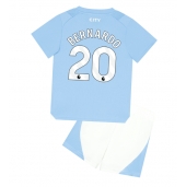 Manchester City Bernardo Silva #20 Thuis tenue Kids 2023-24 Korte Mouwen (+ broek)