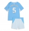 Manchester City Elliot Anderson #5 Thuis tenue Kids 2026-27 Korte Mouwen (+ broek)